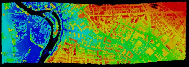 基于機(jī)載激光LIDAR的工程測量技術(shù)實(shí)例探討